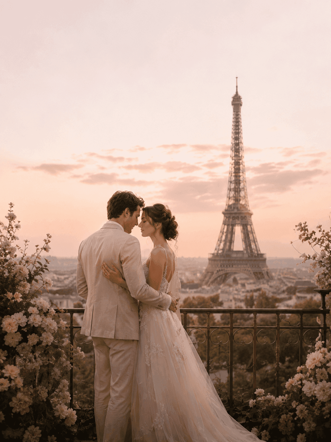 Couple de mariés — site de mariage réalisé par Amorea